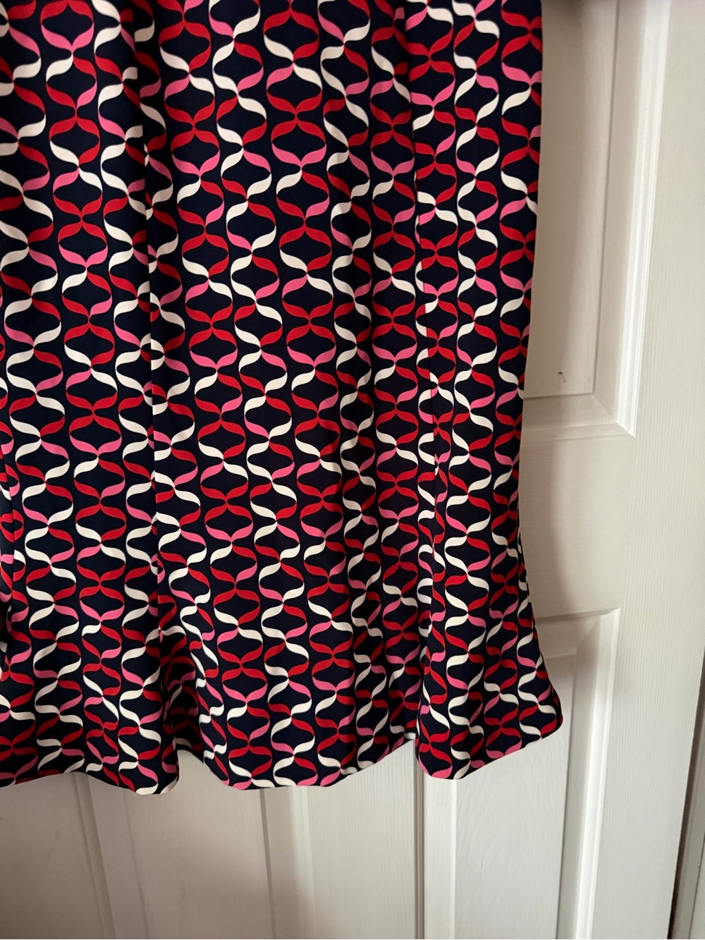 Boden Violette dress in navy ribbons. Size 10L - Picture 5 of 7